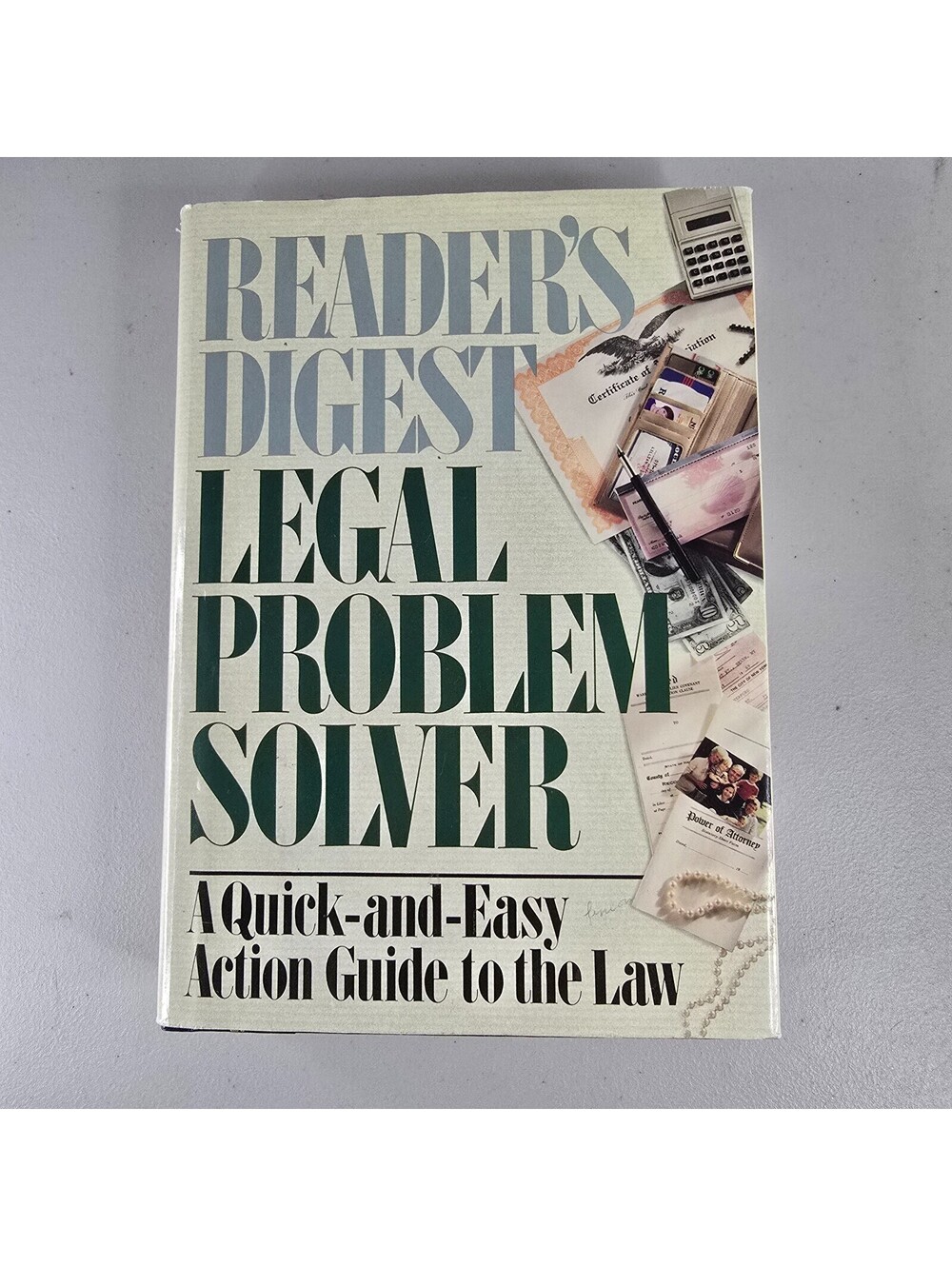 Readers Digest Legal Problem Solver A Quick and Easy Action Guide to the Law